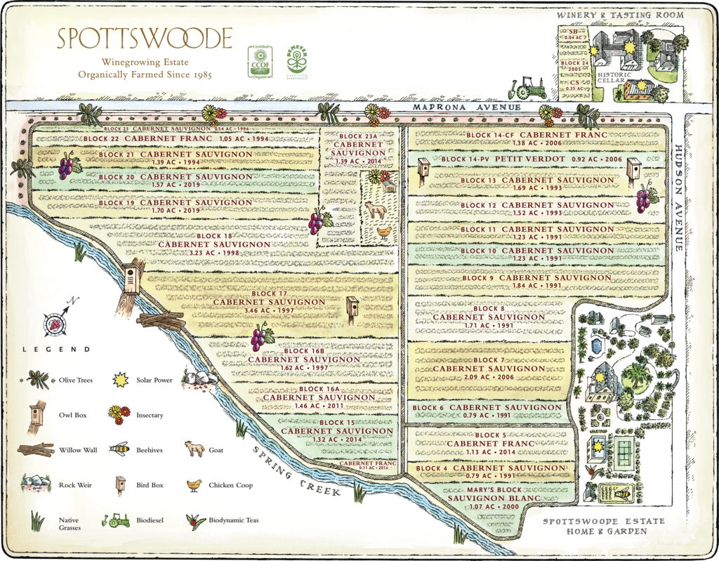 SPW Vineyard Map 2021